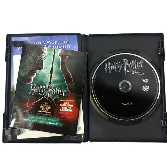 Harry Potter And The Deathly Hallows Part 2 DVD 2011 PG-13 Daniel Radcliffe - Picture 3 of 7